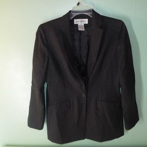 Jones New York Gray wool blend Blazer